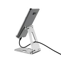 Neomounts Telefoon Stand DS10-160SL1 Telefoonhouder Zilver - thumbnail