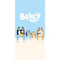 Bluey strandlaken 70 x 140 cm blauw - thumbnail