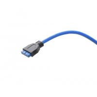 Connectland KIT-3.5'-USB-V3-2P stiftstrip (2 poorten, USB V3.0), zwart - thumbnail