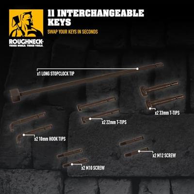 Roughneck Universeel Mangatsleutelset - 12-001