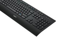 Logitech K280E Pro f/ Business toetsenbord Kantoor USB QWERTY US International Zwart - thumbnail