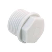 Kaiser Elektro 1600.50 Blindstop Kunststof Lichtgrijs 1 stuk(s) - thumbnail