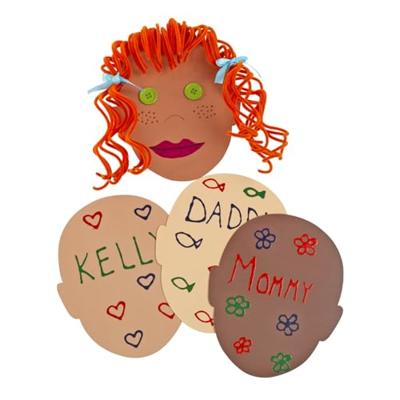 Colorations - colours like me gezichtsvormen, set van 24 (4 kleuren)