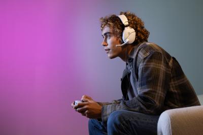 Turtle Beach ear force recon 70p white (2024) over-ear gaming headset (wit, ps4, ps5, xbox series x|s, xbox one, switch, pc, mobile)