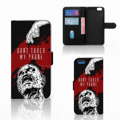 Apple iPhone 6 Plus | 6s Plus Portemonnee Hoesje Zombie Blood Apple iPhone 6 Plus | 6s Plus Portemonnee Hoesje Zombie Blood