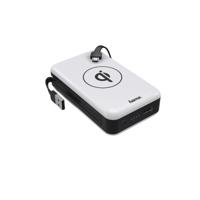 Hama Powerbank Inductive Qi 6000 mAh met inductie functie 1A/5W Powerbank Zwart - thumbnail