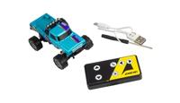 Amewi Brushed 1:64 RC auto Elektro Monstertruck Achterwielaandrijving RTR 2,4 GHz Incl. accu en laadkabel, Met lichteffect - thumbnail