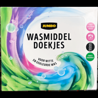 Jumbo Wasmiddeldoekjes 20 Stuks - thumbnail