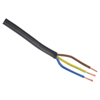 Q-Link Huishoudsnoer | VMVS | Belastbaar tot 1200W | 3 x 0.75 mm² | 10 m | Zwart - 03.030.86 - thumbnail