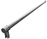 Wiesbaden Stabilisatiestang Rond 120 cm tbv Eco Inloopdouche Chroom - thumbnail