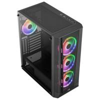 Aerocool Prism ARGB Zwart - thumbnail