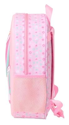 Kinderrugzak Safta Roze 27 x 33 x 10 cm 3D