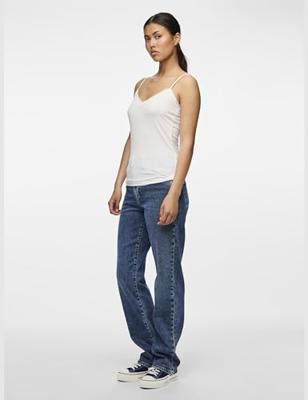 Dames hemd kant - Lace singlet kate - Kanten dames onderhemd - Microfiber singlet