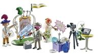 PLAYMOBIL - Stadsleven - Bruidspaar en camera - Buiten - Wit - Vanaf 4 jaar - thumbnail