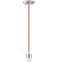 Light depot - verlichtingspendel Fabric - rood - Outlet - thumbnail