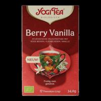 Yogi Tea Berry vanilla bio 17 Zakjes - thumbnail