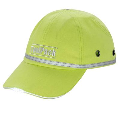 Toolpack veiligheidspet led limegroen Toolpack veiligheidspet led limegroen