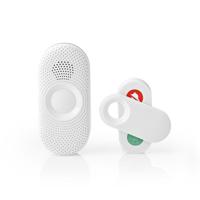 Draadloze Deurbelset | Netvoeding | 1x CR2032 | Volume: 80 dB | Signaalbereik: 300 m | 36 Melodiën - thumbnail