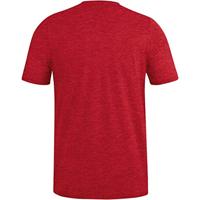 JAKO 6129 T-Shirt Premium Basics - Rood Gemeleerd - 3XL - thumbnail