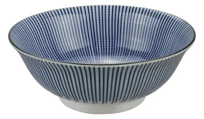 Blauw/Witte Kom - Mixed Bowls - The Oriental Shop - 1000ml - 20,3 x 8 cm