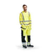 Blåkläder UV-T-Shirt High-Vis lange mouw UPF 40+ UV 33811070 | High-Vis Oranje | Maat 4XL - 7330509369173 - thumbnail