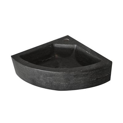 Wiesbaden hoekfontein 30x30x10 cm hardsteen gezoet Wiesbaden hoekfontein 30x30x10 cm hardsteen gezoet