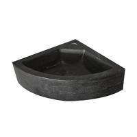 Wiesbaden hoekfontein 30x30x10 cm hardsteen gezoet - thumbnail