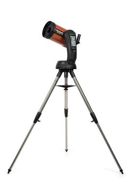 Celestron 11068 NexStar 6SE Geautomatiseerde Schmidt-Cassegrain-telescoop met volledig automatische montering, SkyAlign-technologie en XLT-coating, Zwart/oranje