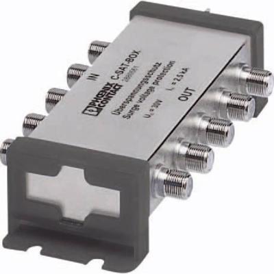 Phoenix Contact 2880561 C-SAT-BOX Overspanningsveilige satellietverdeler Overspanningsbeveiliging voor: DVB-S, satelliet (F-stekker) 1 stuk(s)