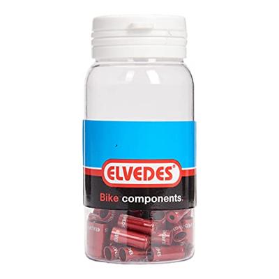 Elvedes kabelhoedje 5mm sealed rood (50x) alum. ELV2012004