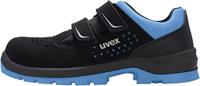 uvex 2 xenova® 9553245 Veiligheidsandalen ESD S1P Schoenmaat (EU): 45 Zwart, Blauw 1 paar - thumbnail