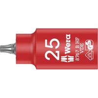 Wera 8767 B VDE HF TORX® Zyklop Bitdop, geïsoleerd, met 3/8"-aandrijving, met vasthoudfunctie, TX 25 x 55 mm - 05004921001 - thumbnail