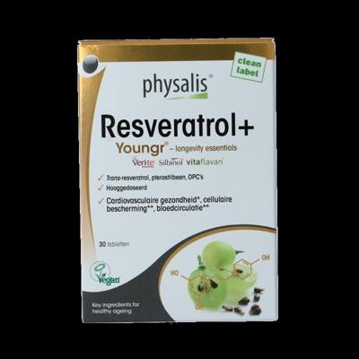 Physalis Resveratrol + vegan 30 Tabletten