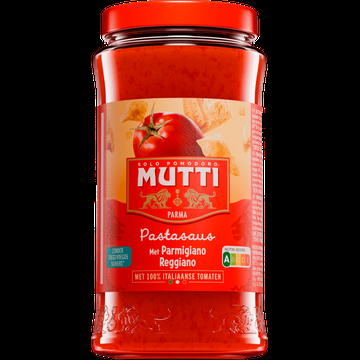 Mutti Pastasaus Parmigiano Reggiano 400g bij Jumbo Mutti Pastasaus Parmigiano Reggiano 400g bij Jumbo