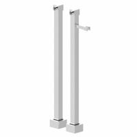 Universele badkraankoppelingen Wiesbaden vierkant - thumbnail