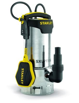 Dompelpomp roestvrij staal vuilwater 1100 W Stanley - Stanley Dompelpomp roestvrij staal vuilwater 1100 W Stanley - Stanley