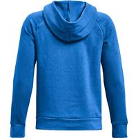 Herenhoodie Under Armour Rival Big Logo Blauw - Maat: XL - thumbnail