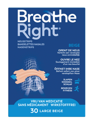 Breathe Right Neusstrips Normale Huid - Large Breathe Right Neusstrips Normale Huid - Large