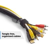 Vogel&apos;s Cable Straps (6 Pcs) Zwart - thumbnail