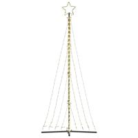 VidaXL Led-kerstboom 447 leds warm wit 249 cm - thumbnail