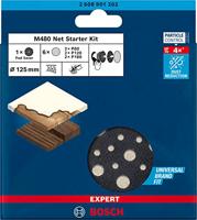 Bosch Accessoires expert m480 schuurnetset 125 mm 7-delig - 1 stuk(s) - 2608901202 - thumbnail