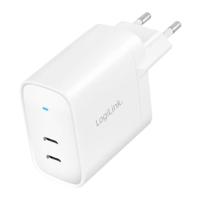 LogiLink PA0282 USB-oplader 20 W 2x USB-C USB PD Wit Binnen USB Power Delivery (USB-PD) - thumbnail