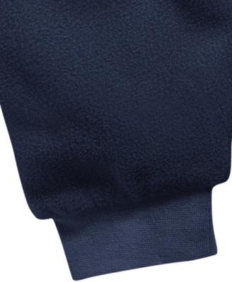 Playshoes Schnizler babybroekje fleece Blauw Melange-68
