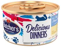 BUTCHER'S CLASSIC DELICIOUS DINNERS Nat kattenvoer Mousse Tonijn en zeevis 85 g - thumbnail