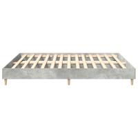 Bedframe zonder matras 200x200 cm spaanplaat betongrijs - thumbnail