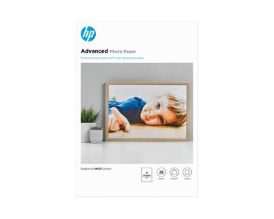HP Advanced fotopapier ft A3, 250 g, pak van 20 vel, glanzend