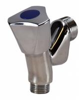 Kiwa Beluchterkraan 1/2 Chroom Knop Aqua Splash - thumbnail