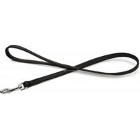 Beeztees Vintage - Hondenriem - Leer - Zwart - 100 cm x 18 mm - thumbnail