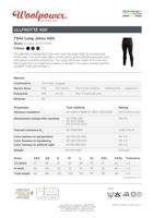 Woolpower Woolpower | 400 | Uniseks thermobroek - thumbnail