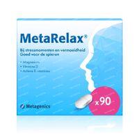 Metagenics MetaRelax Voor Stress, Vermoeidheid En Spieren 90 Tabletten - thumbnail